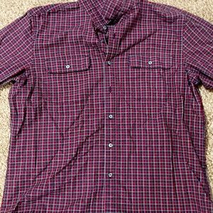 Apt. 9 long sleeved flannel button down.